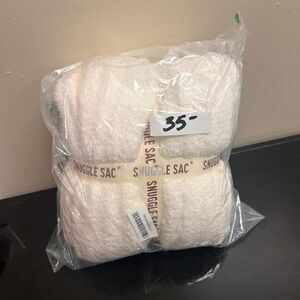 Snuggle Sac White Blanket